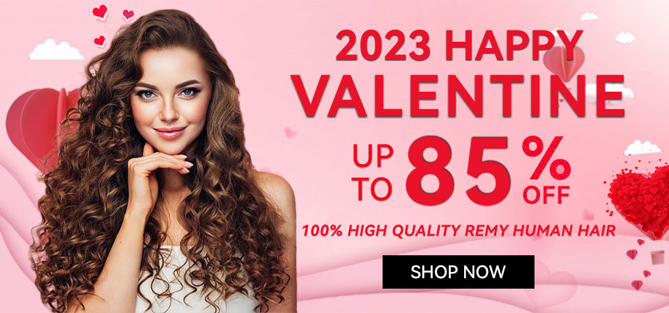 2023 Valentine Day Hair Extensions Sale Canada