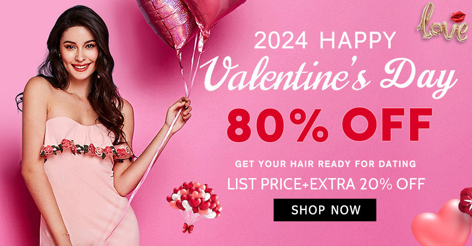 2024 Valentine Day Hair Extensions Sale Canada